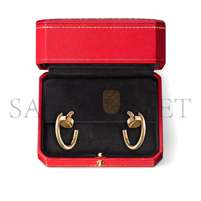 CARTIER JUSTE UN CLOU HOOP EARRINGS, SMALL MODEL B8301235